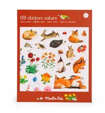 100 STICKERS NATURE