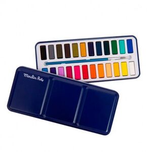 MOULIN ROTY - CAJA DE 24 ACUARELAS MERCREDI