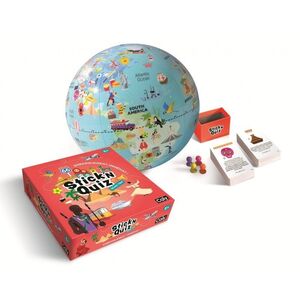 JUEGO DE MESA CON GLOBO TERRÁQUEO 30 CM
