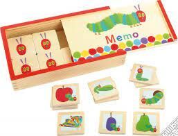JUEGO DE MEMORIA LA ORUGA GLOTONA
