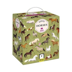 PUZZLE CABALLOS 200 PIEZAS PUZZLOVE