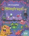 MONSTRUOS LIBRO PEGATINAS