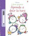 APRENDO A DECIR LA HORA