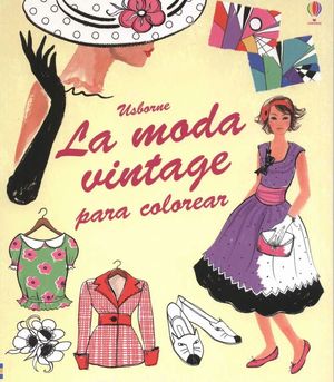 MODA DEL PASADO PARA COLOREAR