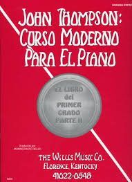 JOHN THOMPSON PARA PIANO PRIMER GRADO PARTE 2