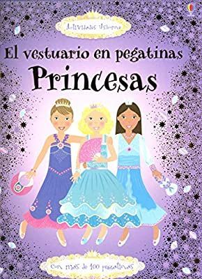 Primer libro de pegatinas: Princesas y hadas