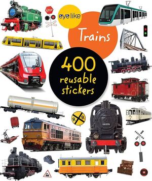 LIBRO DE PEGATINAS - TRENES (STICKER BOOK)