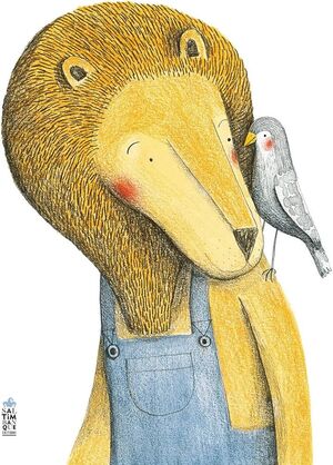 LE LION ET L'OISEAU
