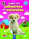 JUEGA CON ADHESIVOS DE ANIMALES 1 (ROSA)