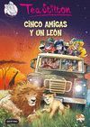 CINCO AMIGAS Y UN LEON