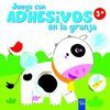 JUEGO CON ADHESIVOS EN LA GRANJA +3. VACA