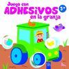 JUEGO CON ADHESIVOS EN LA GRANJA +3. TRACTOR