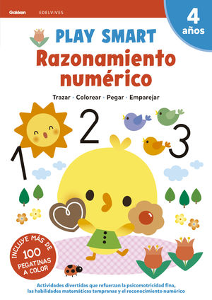 PLAY SMART : RAZONAMIENTO NUMÉRICO. 4 AÑOS