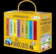 LOS VEHICULOS. MI PRIMERA BIBLIOTECA. EDIC. ILUSTRADO (ESPAÑOL)