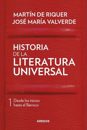 HISTORIA DE LA LITERATURA UNIVERSAL I