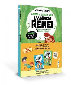 AGÈNCIA REMEI: PACK AMB ELS LLIBRES 1 I 2 (APRÈN A LLEGIR AMB L'AGÈNCIA REMEI)