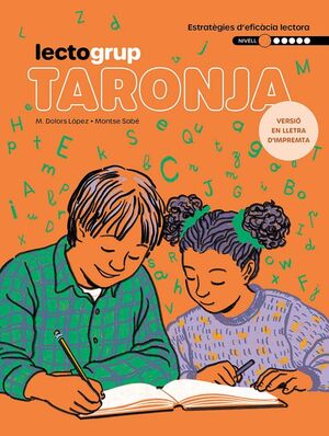 LECTOGRUP 1. TARONJA (LLETRA IMPREMTA)