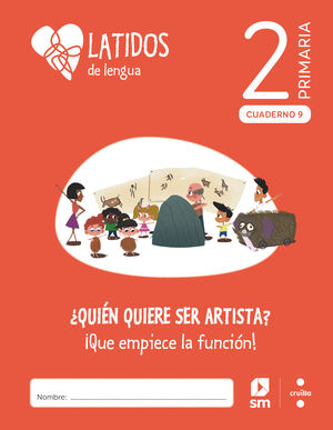 LENGUA. 2 PRIMARIA. LATIDOS. CUADERNOS 1-9. CRUILLA