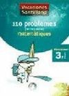 VACACIONES SANTILLANA 110 PROBLEMES PER REPASSAR MATEMATIQUES 3 PRIMARIA AMB SOL