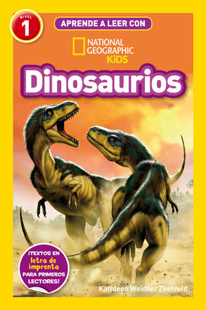 APRENDE A LEER CON NG NIVEL 1. DINOS