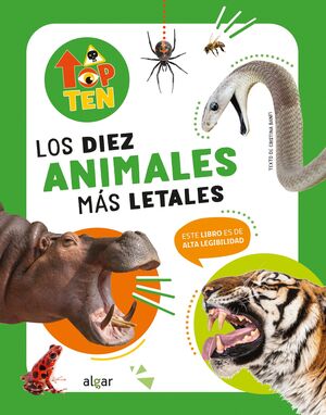 TOP TEN LOS DIEZ ANIMALES MÁS LETALES