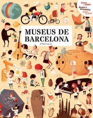 CERCA I TROBA, BUSCA Y ENCUENTRA, SEEK & FIND. MUSEUS DE BARCELONA