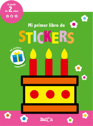 MI PRIMER LIBRO DE STICKERS - CUMPLEAÑOS