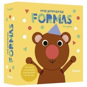 MIS PRIMERAS FORMAS. COFRE CON TRES LIBROS PARA BEBÉS