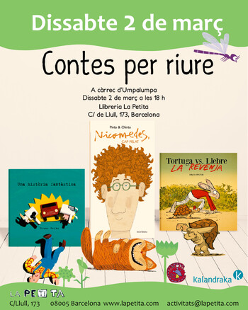 18:00 h.  Contes per riure