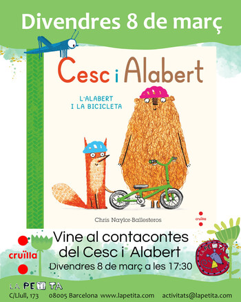 17:30h  L’Alabert i la bicicleta 